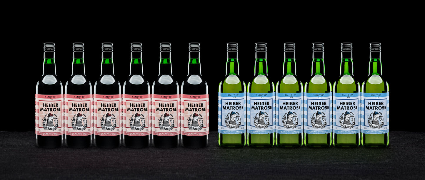 Heißer Matrose - Glühpunsch [Rot - 0,75L]