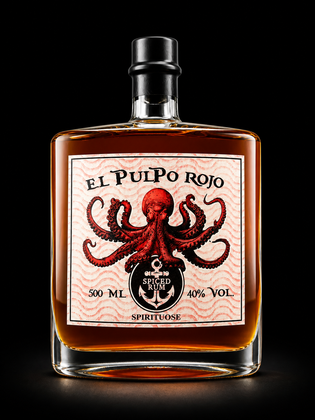 El Pulpo Rojo - Spiced Rum [Spirituose]