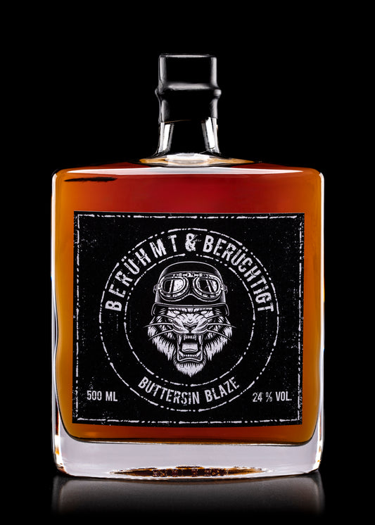 Berühmt&Berüchtigt - Buttersin Blaze 0,5L [Tonka-Toffee]