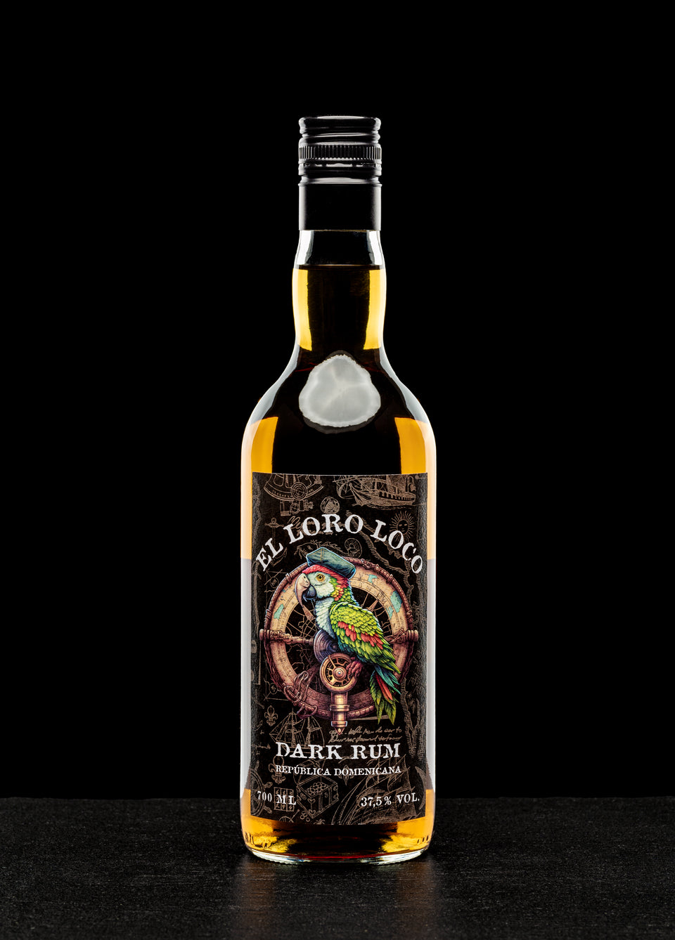 Dark Rum - El Loro Loco - 0,7L